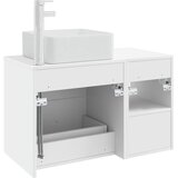  Set namještaja za kupaonicu 2 pcs Bijela Konstruirano drvo | Shoptok.si
