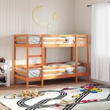 The Living Store Pograd voščeno rjav 90x190 cm trdna borovina - Pograd, (21625256) | Shoptok.si