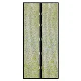 magnetna zavesa proti komarjem za vrata 100 x 210 cm - cvet