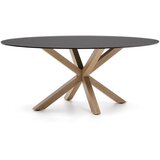 Kave Home Blagovaonski stol sa staklenom pločom stola 100x200 cm Argo – | shoptok.hr