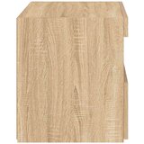 vidaXL Noćni ormarić s LED svjetlima boja hrasta sonome 50x40x45 cm | shoptok.hr