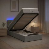  Krevet od pjene s madracem i LED-om Svjetlosiva 100 x 200 cm - Svjetlosiva 100 x 200 cm Dizajn linija | shoptok.hr