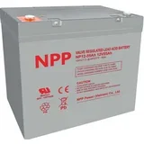 NPG12V 55Ah, GEL BATTERY, C20=55AH, T14, 230138208212, 15KG, Light grey