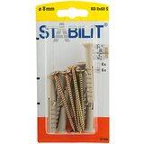 STABILIT set vijaka i tipli (Promjer tiple: 8 mm, Duljina tiple: 60 mm, Plastika, 6 Kom.) Cijene
