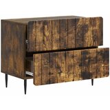  Noćni ormar s ladicama Dimljeni hrast 62 x 34,5 x 49,5 cm | Eponuda.com
