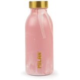 MILAN Boca za vodu LAVA 354ml, isotermalna, nehrđajući čelik, roza P12 | shoptok.hr