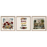 Styler Slike u setu 3 kom 30x30 cm Sweet Home – Cijene