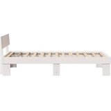  Krevetna konstrukcija Bijelo 80 x 200 cm Čvrsto borovo drvo | shoptok.hr