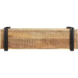  Zidna polica 110x33x45 cm Puno grubo drvo Mango | shoptok.hr