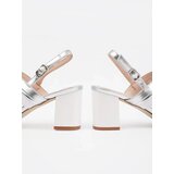 Sergio Leone Silver heeled sandals by | shoptok.hr