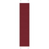  Plisirana zavjesa Bordo crvena 45x200 cm Širina tkanine 44,4 cm Poliester | shoptok.hr