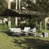 vidaXL Cerada za kampiranje maskirna 451x420 cm vodootporna | shoptok.hr