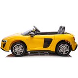  Licencirani auto na akumulator Audi Spyder R8 LIFT STRONG - dvosjed - žuti | shoptok.hr