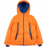 4f Zunanja jakna marine / neonsko oranžna