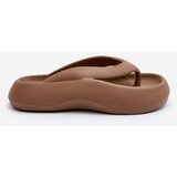 Kesi Women's Khaki Roux Foam Slippers | shoptok.hr