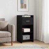 Kreveta Crni hrast 40 x 36 x 80 cm Konstruirano drvo | shoptok.hr