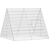  Kavez za piliće Srebrno 110 x 100 x 85 cm Cinkani čelik | shoptok.hr