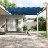 The Living Store Vertikalna markiza modra 140x360 cm tkanina oxford - Vertikalna Markiza, (21750369) Cene