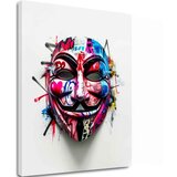  Slika ANONYMOUS MASK | Italijansko platno | Shoptok.si