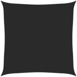  Jedro za zaštitu od sunca 160 g/m² crno 7 x 7 m HDPE | Eponuda.com