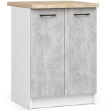 AKORD OLIWIA S60 Kabinet + BELO / BETONSKA PLOŠČA, (21713697) | Shoptok.si