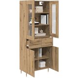  Highboard 2 kom. Umjetnički hrast 69,5 x 34 x 180 cm | shoptok.hr