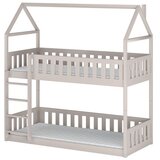 Molarem Home Drveni dječji krevet na kat Pola - kašmir - 160x80 cm - Bez madraca | shoptok.hr