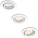 Philips 50183/31/PN - Komplet od 3 ugradne plafonske svetiljke ENNEPER 1xGU10/5,5W/230V | Eponuda.com