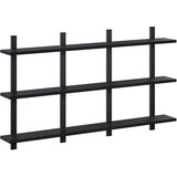  Zidna polica Crni hrast 102 x 13.5 x 58 cm Konstruirano drvo | shoptok.hr