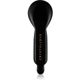 Black Obsidian Spoon Eye Gua Sha pripomoček za masažo za predel okoli oči 1 kos