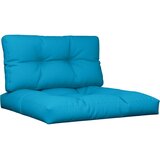  Jastuci za palete 2 kom plavi od tkanine Plava 80 x 80 x 12 cm | Shoptok.si