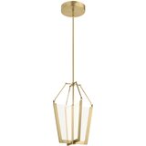 Quintiesse Kichler Calters Integrirana LED viseča stropna svetilka, šampanjsko zlata, 3000K, (22098255) | Shoptok.si