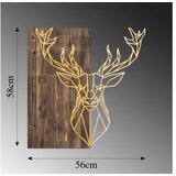 WALLXPERT zidna dekoracija Deer1 gold | ePonuda.com