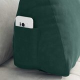  Jastuk za leđa Tamnozelena 60 x 20 x 50 cm Kordura tekstil | shoptok.hr