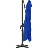  Suncobran Azurnoplava 351 x 250 x 260 cm Poliester i aluminij | shoptok.hr