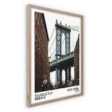 Styler Tiskana slika s okvirom 50x70 cm NY Bridge – | shoptok.hr