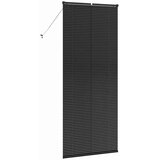 vidaXL Zavjesa za prozor sa zavjesama Ostalo Crna 90 x 220 cm Aluminij | shoptok.hr