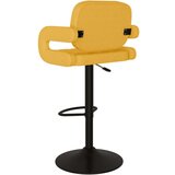  Barski stolčki 2 kosa gorčično rumeno blago, (20817379) | Shoptok.si