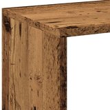 Pregrada regal za knjige boja drva 102x29x103,5 cm drveni | shoptok.hr