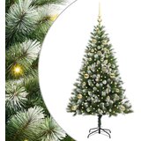  Umjetno Božićno drvce s pokrivačem snijega 150 LED lampica | shoptok.hr