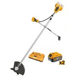 INGCO TOOLS Trimer AKU 40V(20V+20V) sa baterijom 2x4.0Ah CSTLI202522 | Eponuda.ba