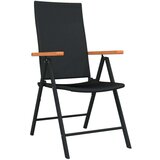  Vrtna jedilna garnitura 7-delna črna, (20674333) | Shoptok.si