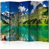 Artgeist PARAVAN 225/172/3 cm modra, zelena Slike