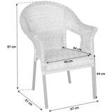Gardenson Set Vrtnih Stolov Ravenna Ravenna | Shoptok.si