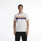 Muška majica Stripe M, Bela