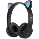 Slušalice za djecu bluetooth cat P47M black