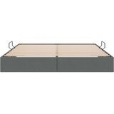  Otomanski krevet s pohranom Tamno siva 160 x 200 cm tkanina | shoptok.hr