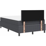  Krevet s opruga kutije Tamno siva i bijela 120 x 200 cm | shoptok.hr
