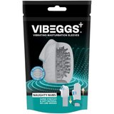 VibEggs Naughty Nubs - vibracijsko jaje masturbator (bijelo) | shoptok.hr