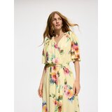 Reserved Midi haljina s uzorkom - svjetložuto | shoptok.hr
